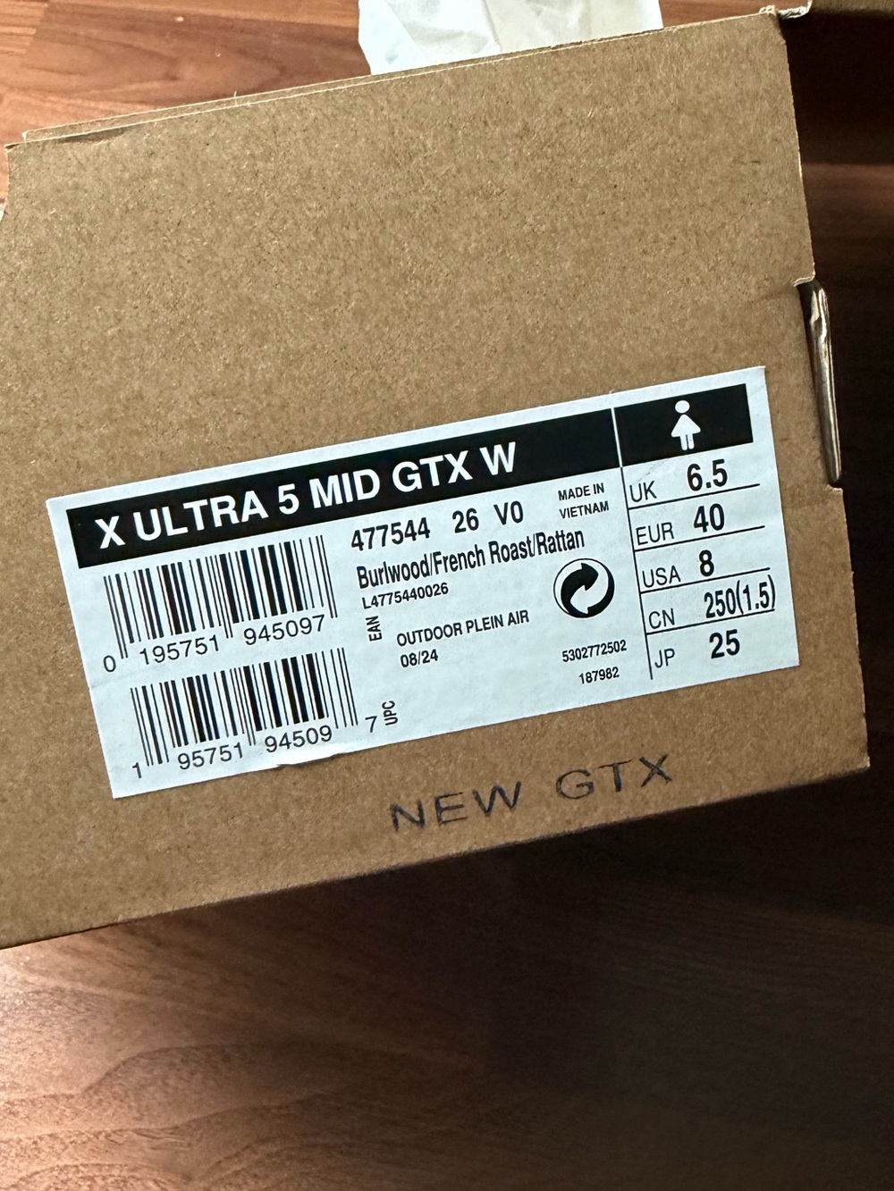 Salomon X Ultra 5 Mid GTX W - Picture 3 of 4